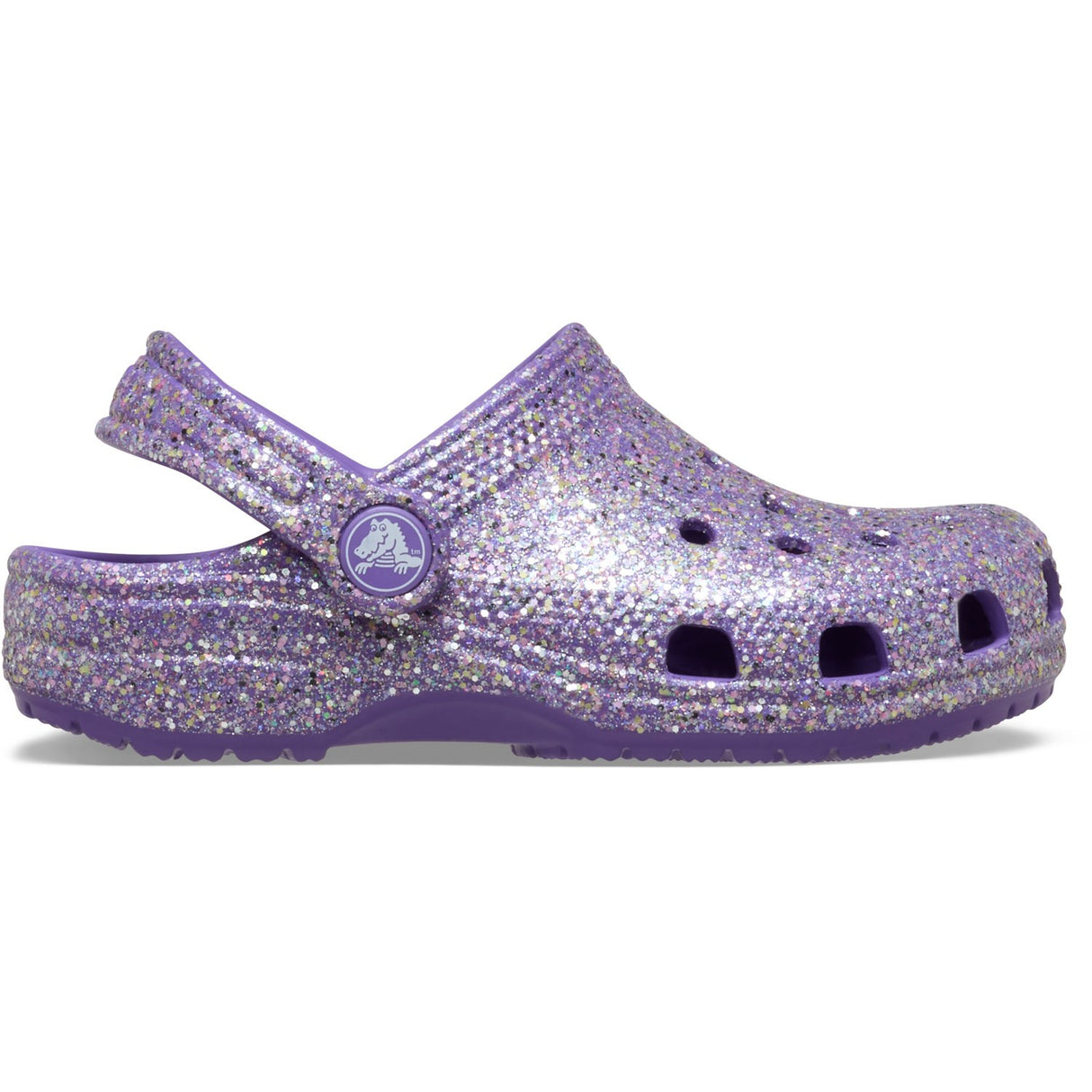 Crocs Purple Classic Fantasy Glitter Clog T Ppl
