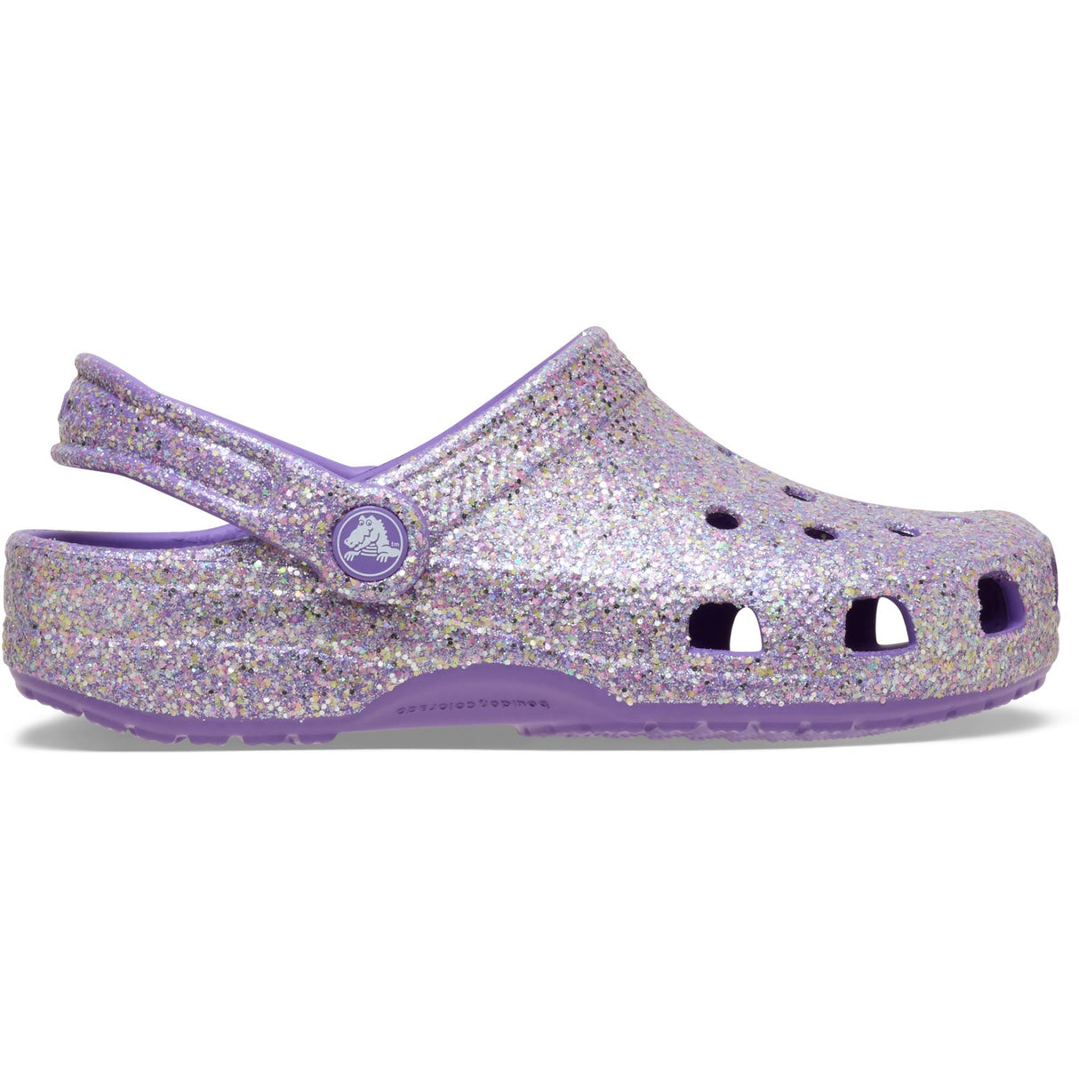 Crocs Purple Classic Fantasy Glitter Clog K Ppl