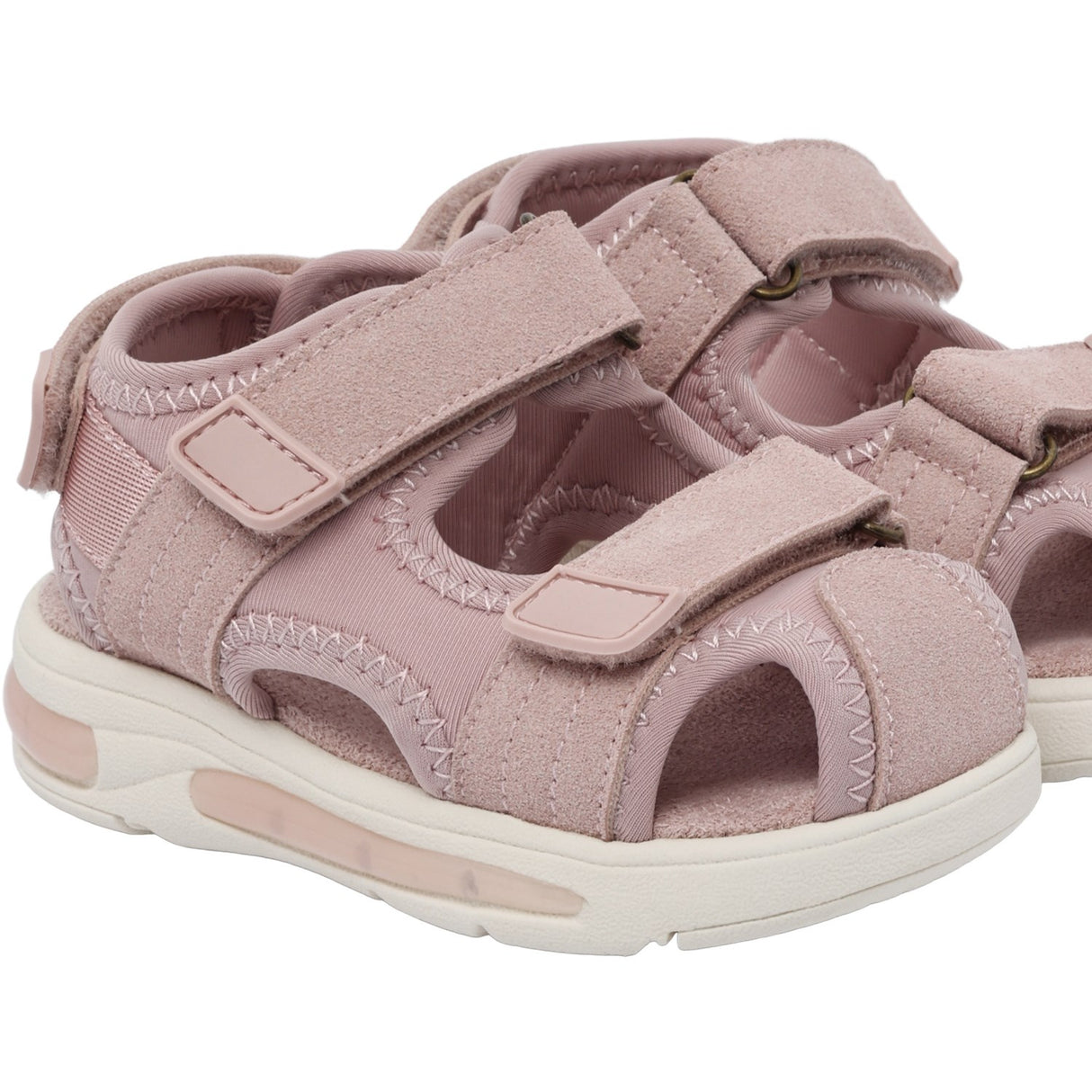 En Fant Sepia Rose Sandal Borrelås Light Closed Toe