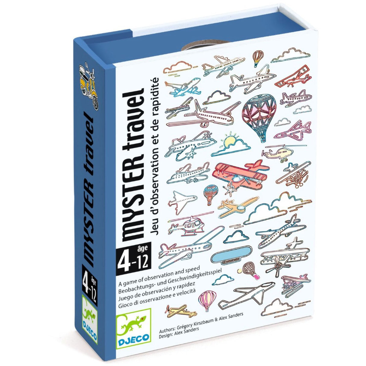 Djeco kortspill, Myster Travel