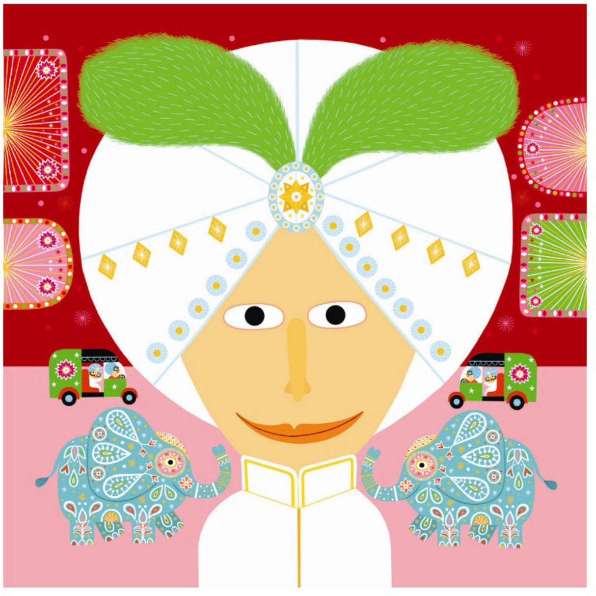 Djeco klistremerkespill - Faces