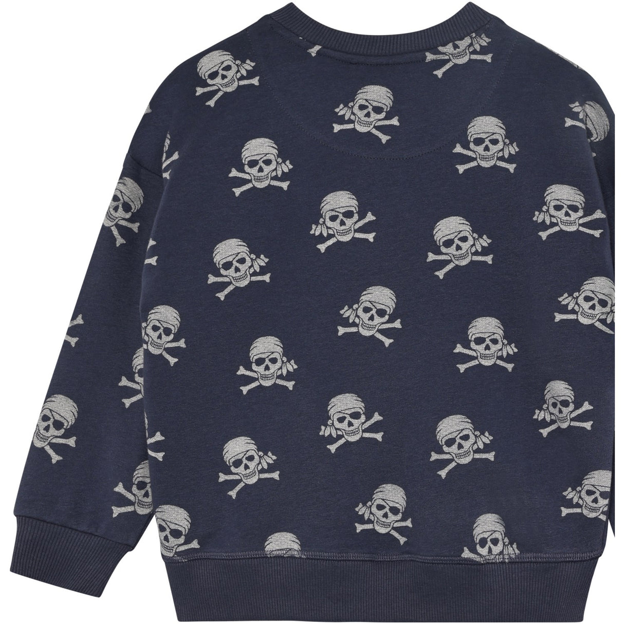 Minymo Odyssey Gray Collegegenser Ls Aop