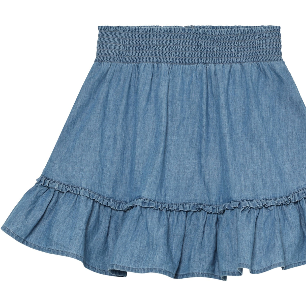 Minymo Faded Denim Skjørt Chambray
