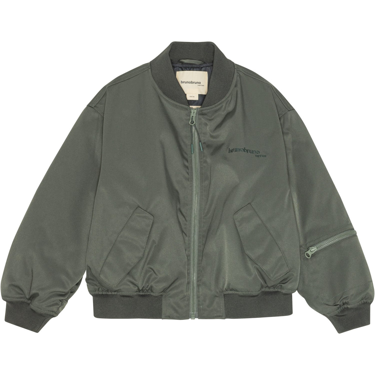 brunobruno nation Balsam Green Adrian Bomber Jakke