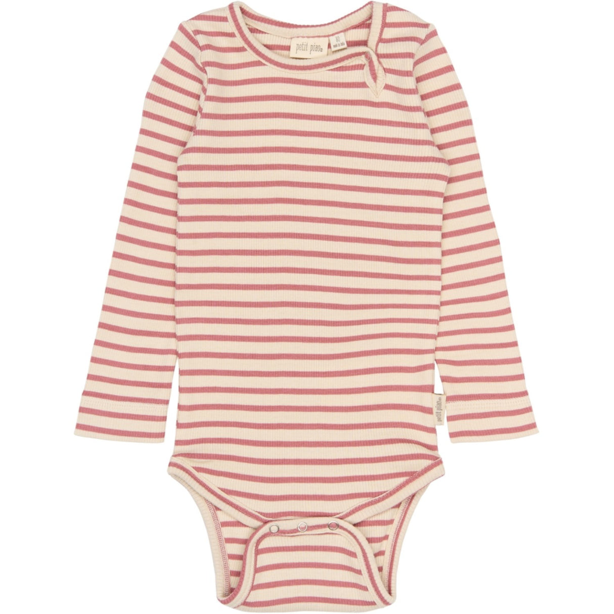 Petit Piao Dusty Rose Striped PPSky L_S Body