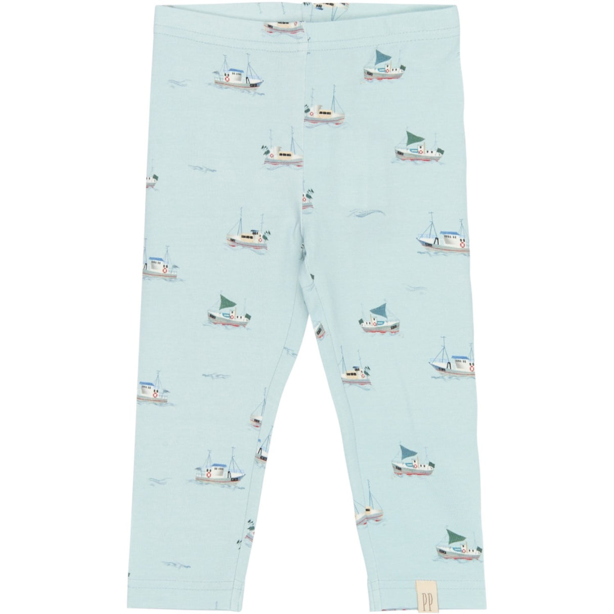 Petit Piao Illusion Blue Boat AOP PPStar Leggings