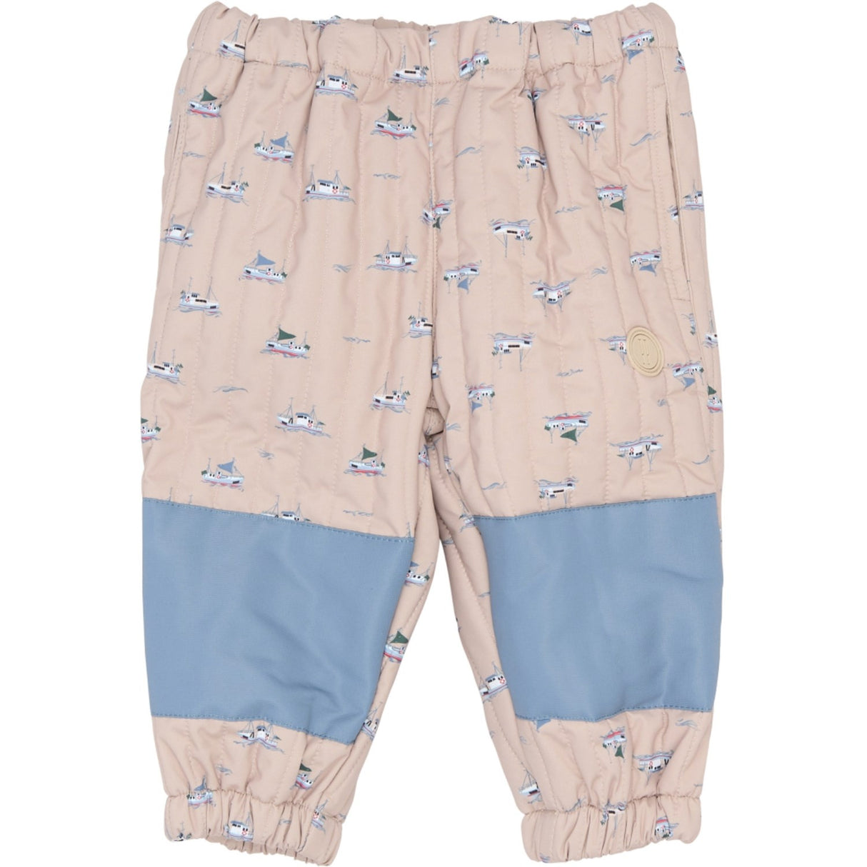 Petit Piao Oxford Tan Boat AOP PPEver Thermo Bukser