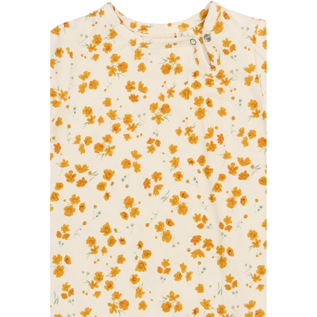 Petit Piao Eggnog Buttercup Aop Ppsun S_S Buksedrakt