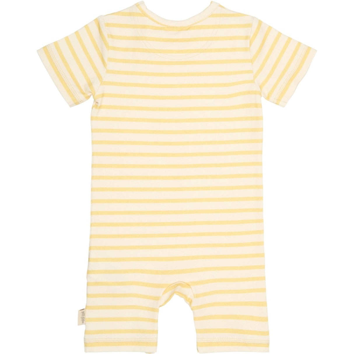Petit Piao Dusky Citron Striped Ppsun S_S Buksedrakt