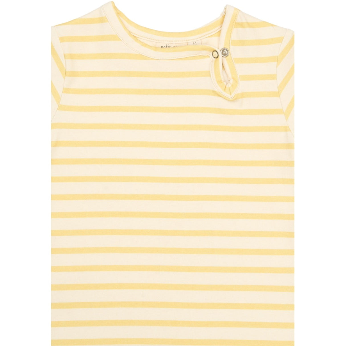 Petit Piao Dusky Citron Striped Ppsun S_S Buksedrakt