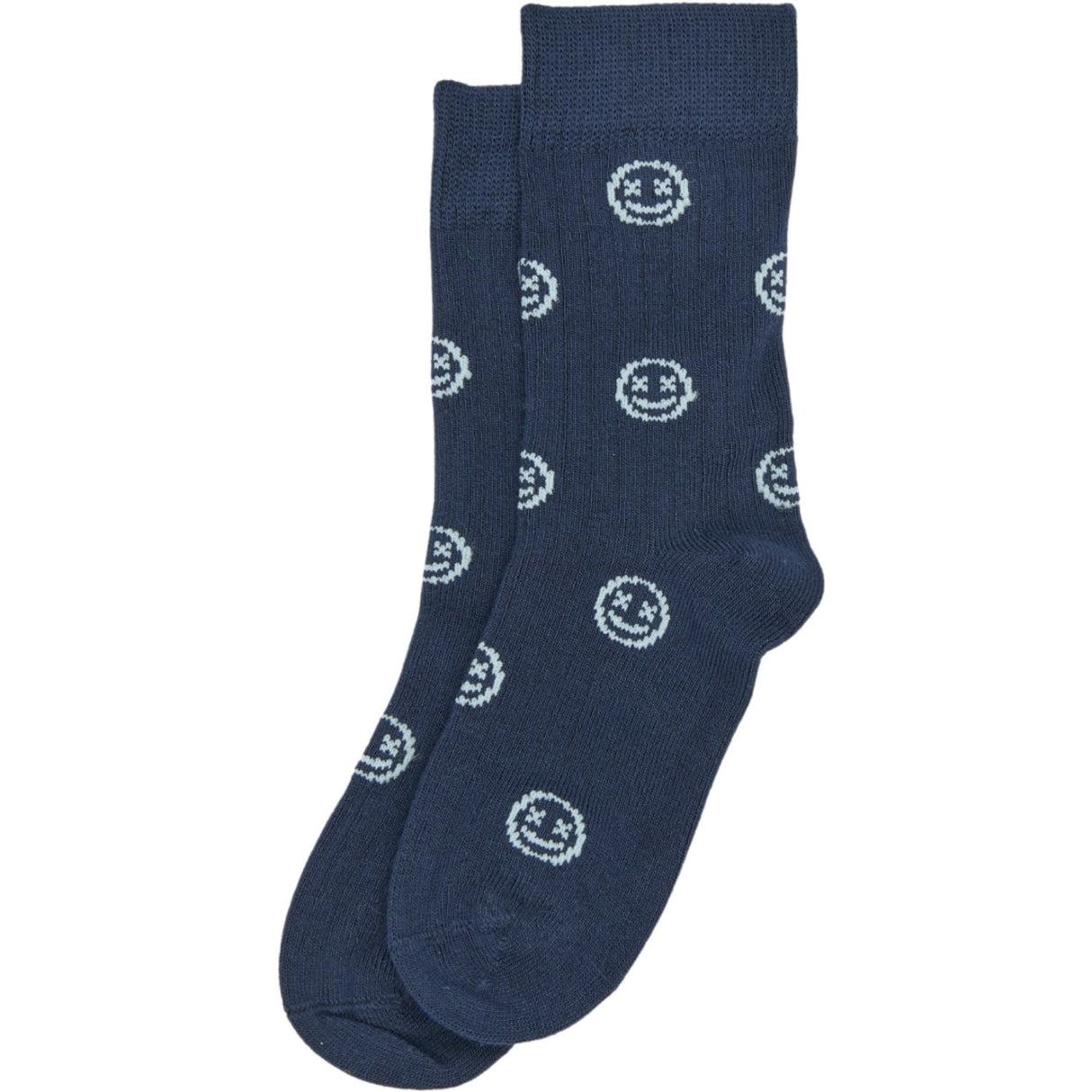 minipop® Navy Blue Mark Bambus Strømpe