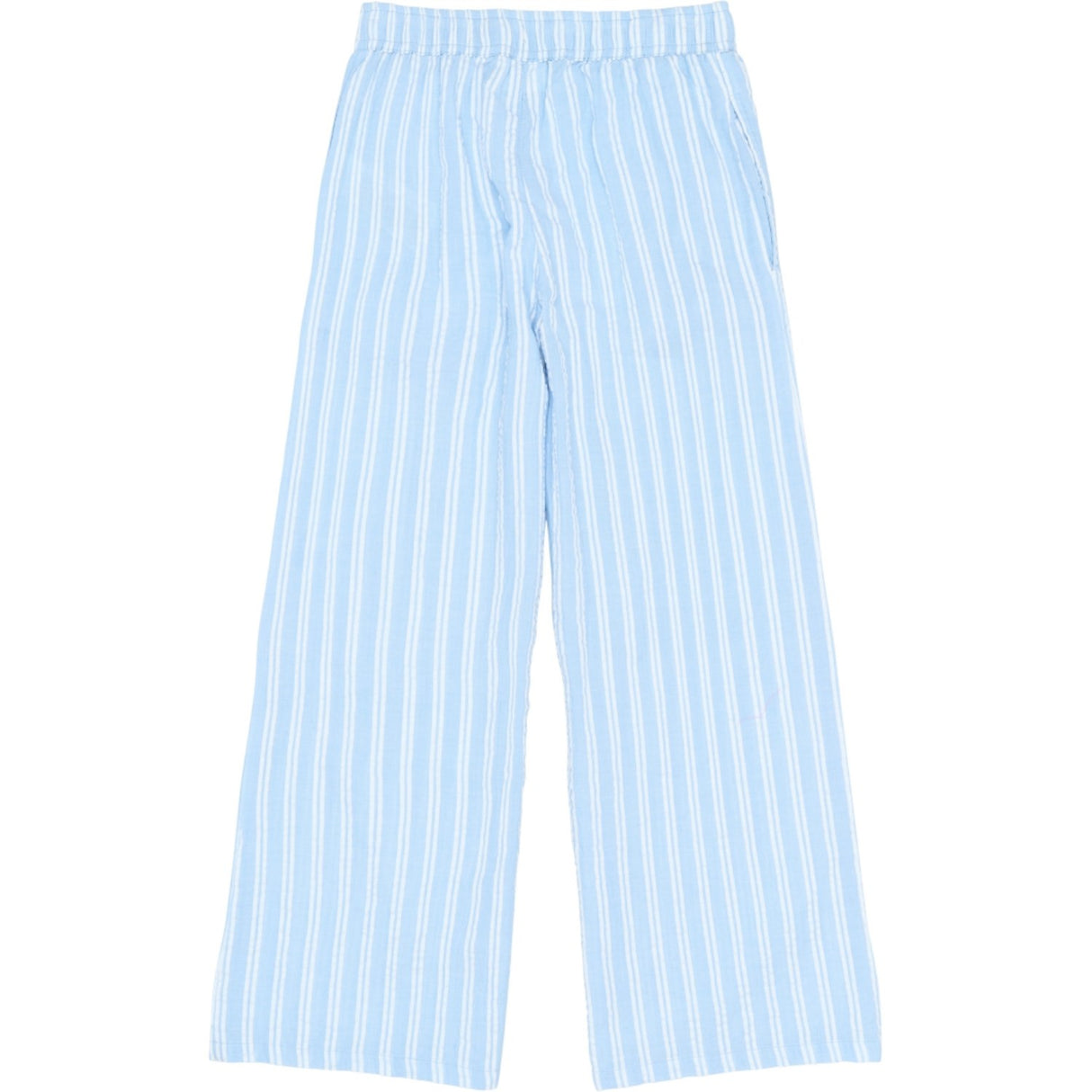 The New Forever Blue Striped Tnshirley Wide Bukser
