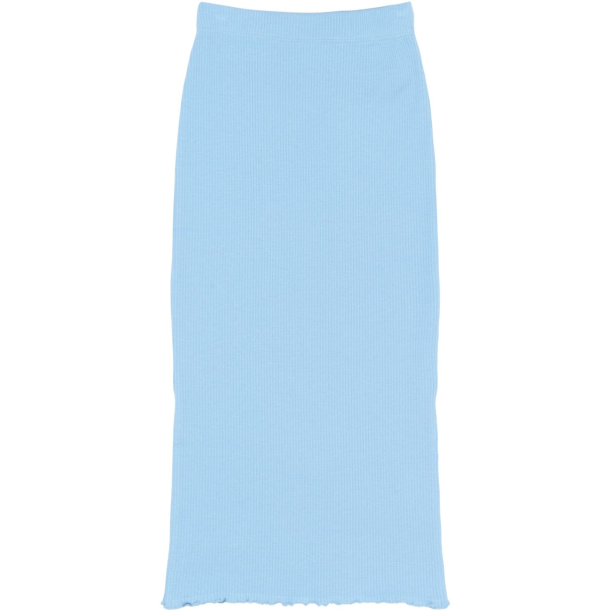 The New Forever Blue Tnrya Long Rib Skjørt