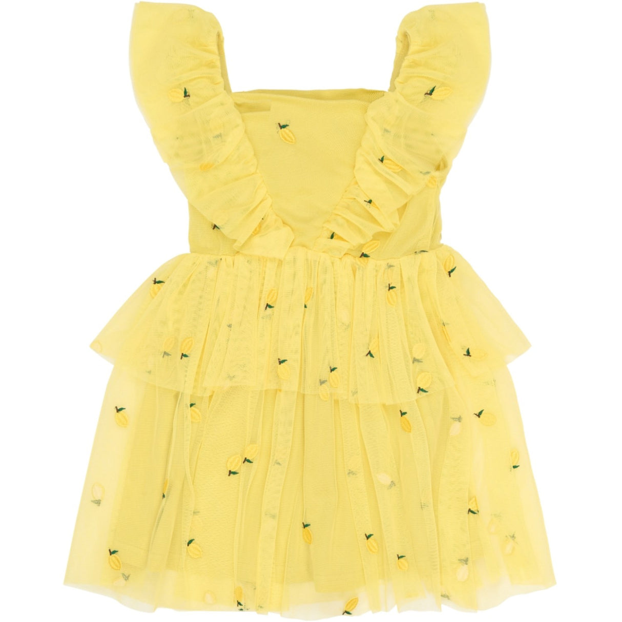 The New Dusky Citron Emb Tnsabbie S_L Kjole