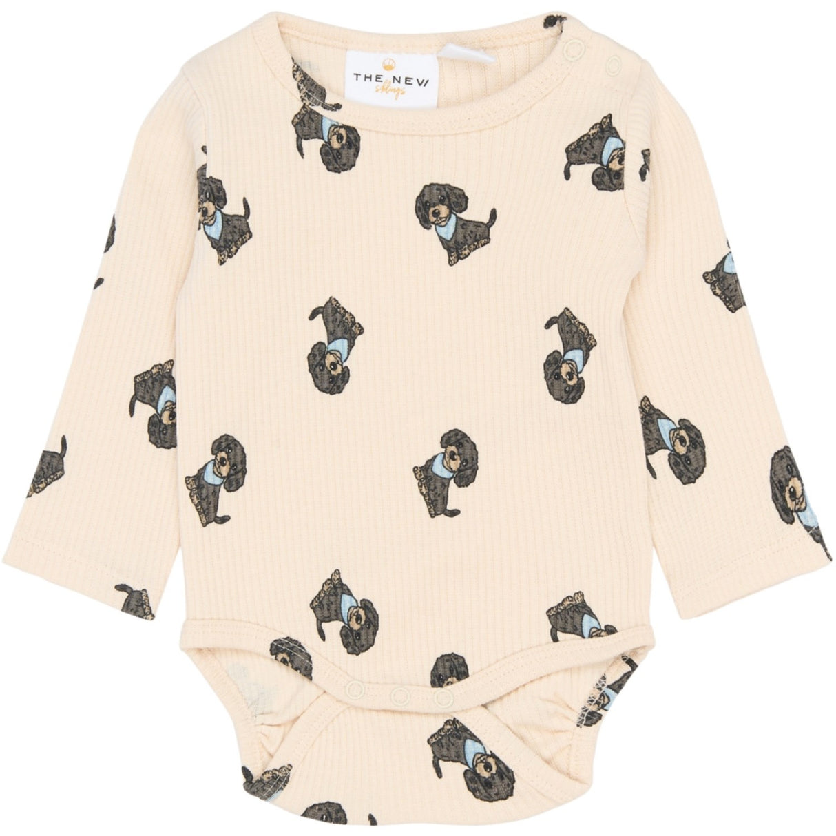 THE NEW Siblings Gardenia Aop Tnsbsylvan L_S Rib Body