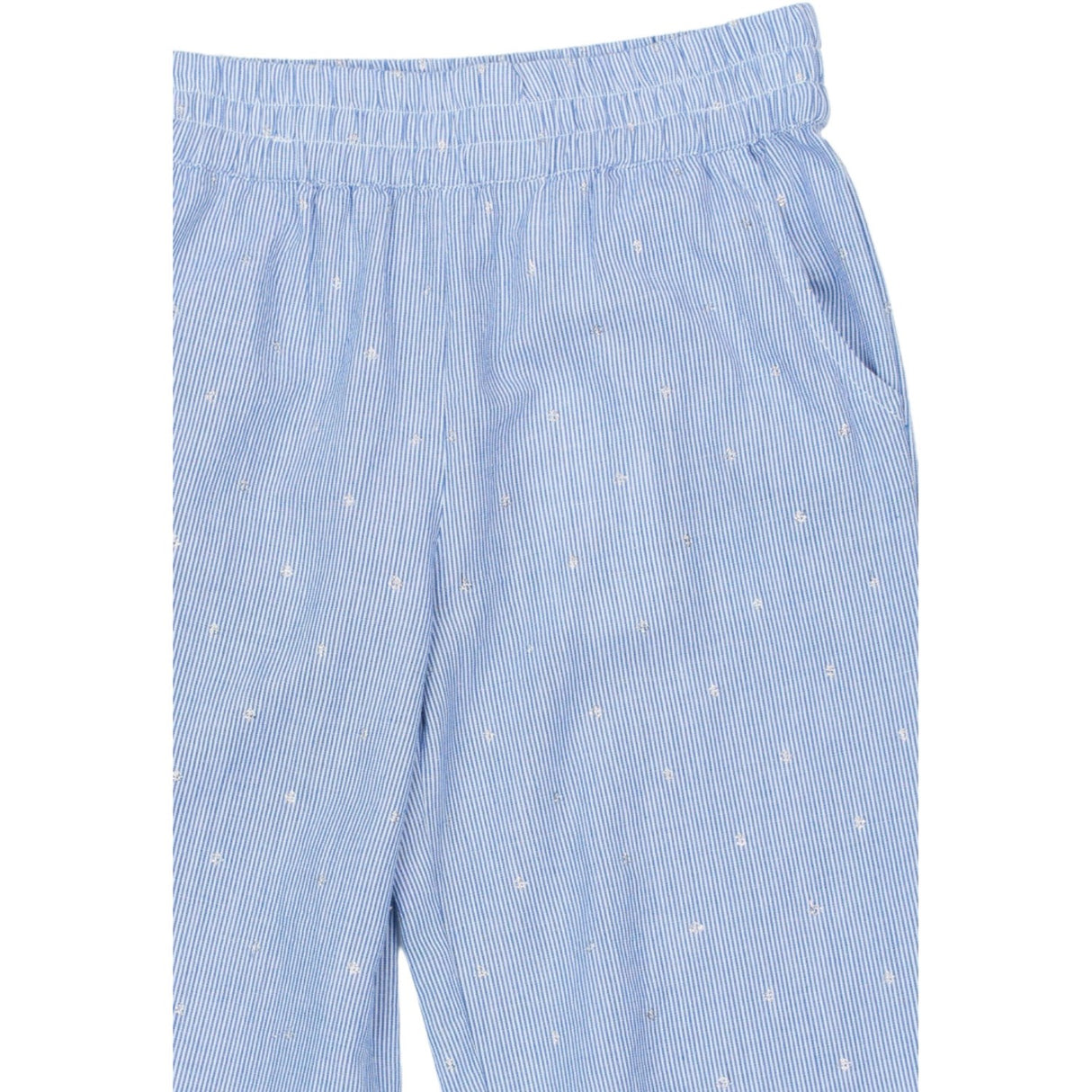 THE NEW Siblings Forever Blue Striped Tnstthea Loose Toddler Bukser