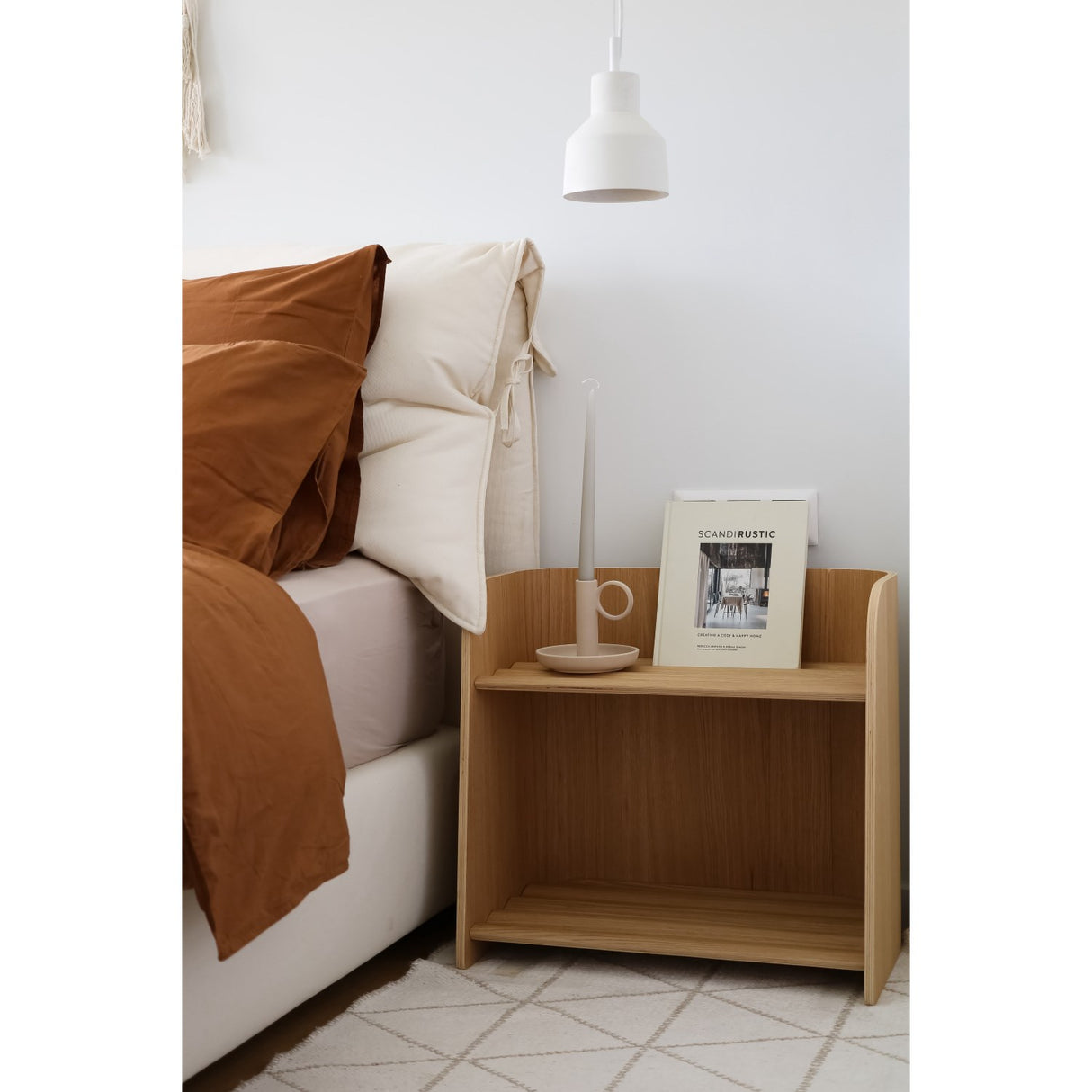 Curve Lab Natural Small Curvy Bokhylle