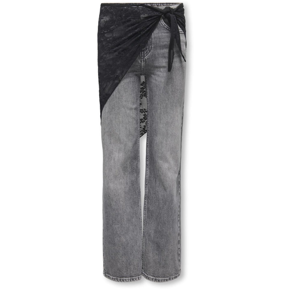 kids ONLY Black Triangle Kogrina Lace Skjørt Skjerf Jrs