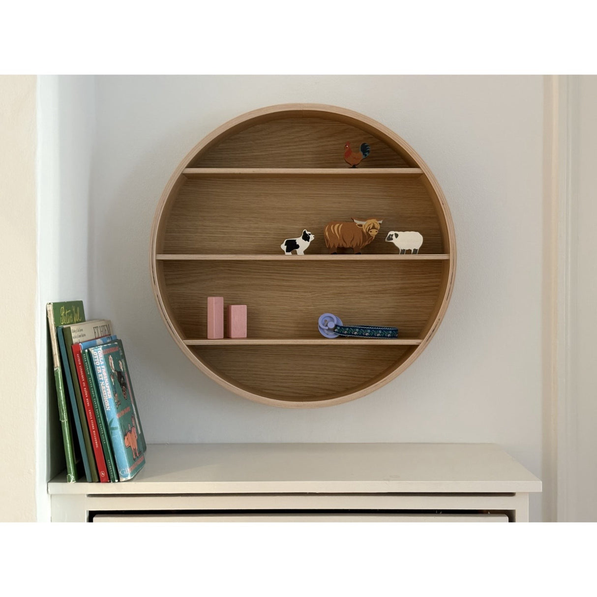 Curve Lab Natural Round Hylle