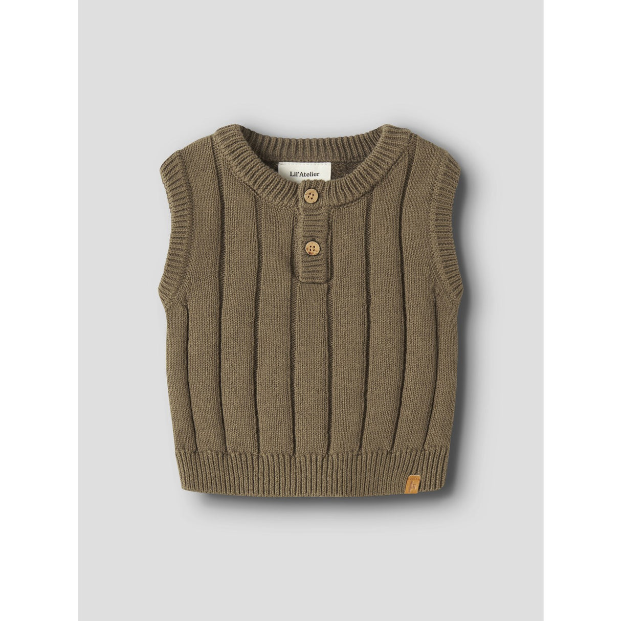 Lil'Atelier Kangaroo Nbmlomon Strikk Vest Lil