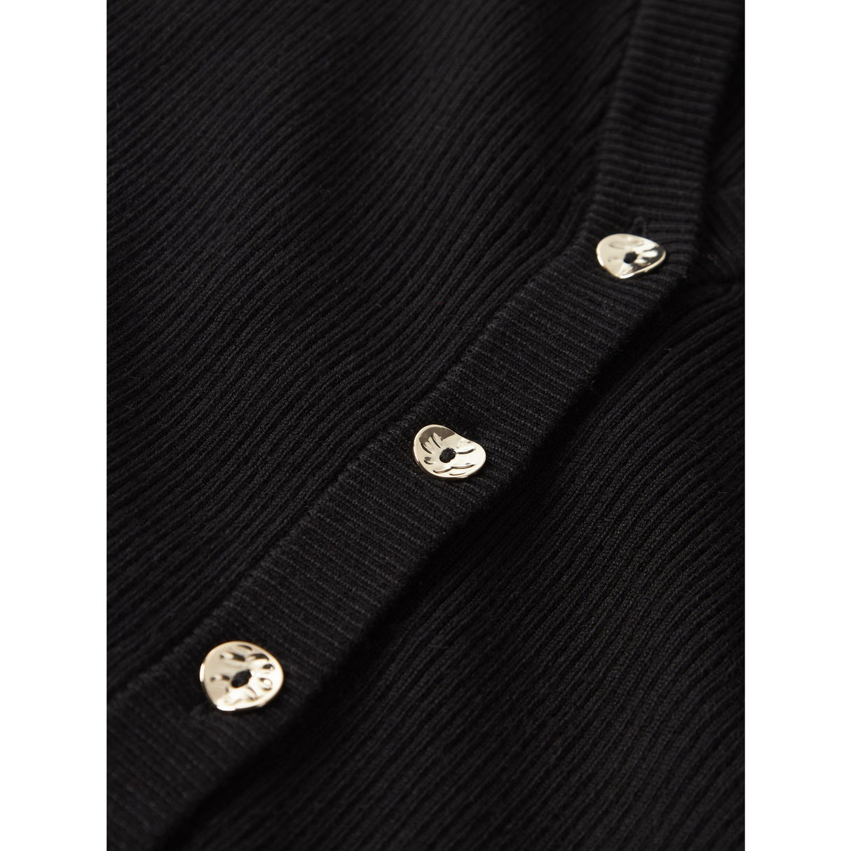 Name It Black Nkflarenlise Xsl Ls Strikk Card