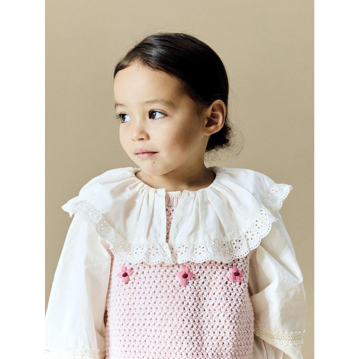Name It Lotus Flowering Ginger Nmfkattie Strikk Vest