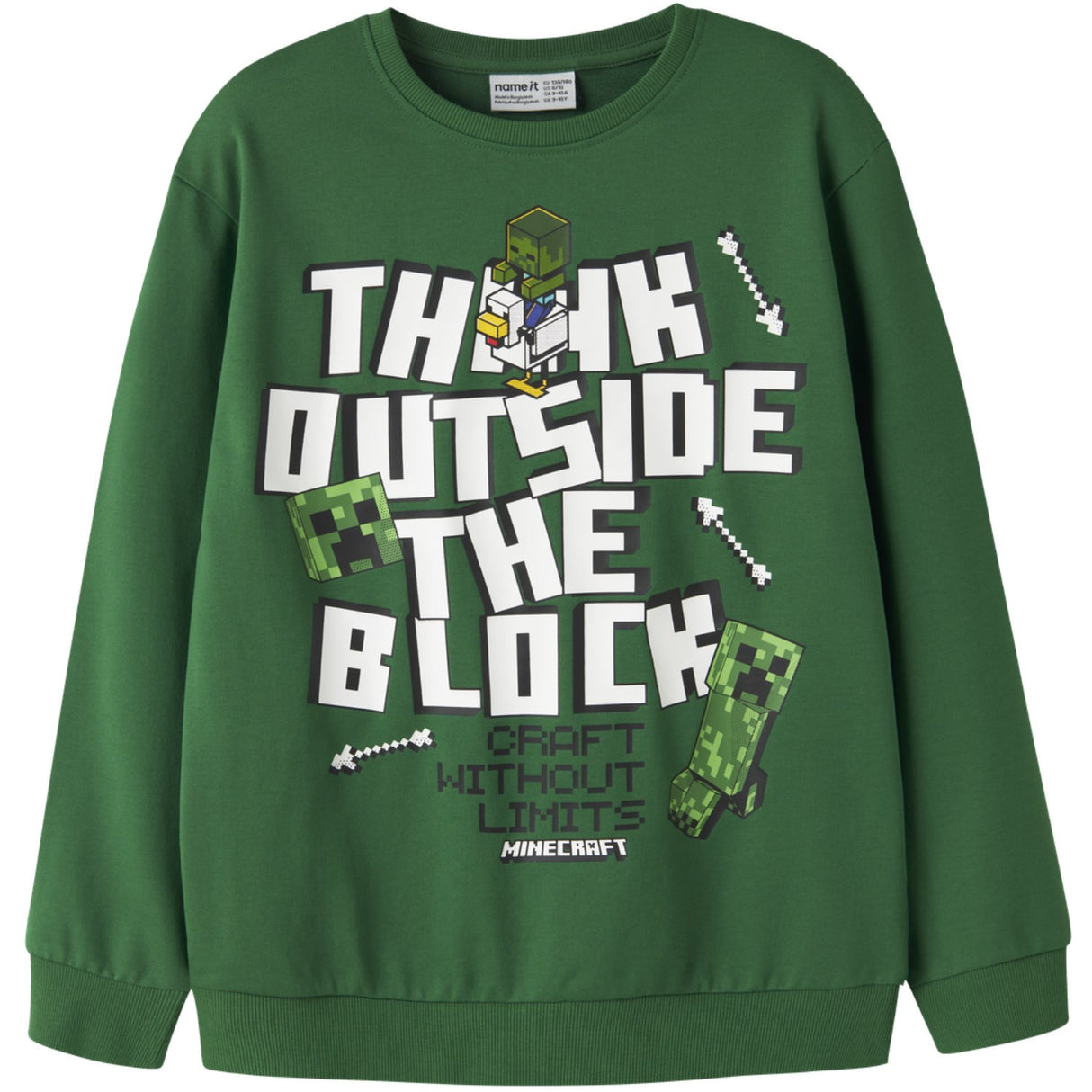 Name It Verdant Green Nkmjacks Minecraft Nreg Sweat Unb Bfu