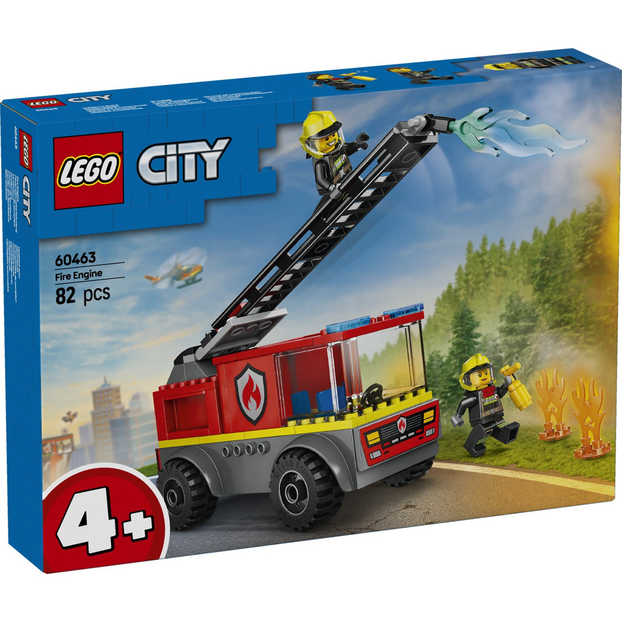 LEGO® City Fire - Brandbil Med Stige 60463