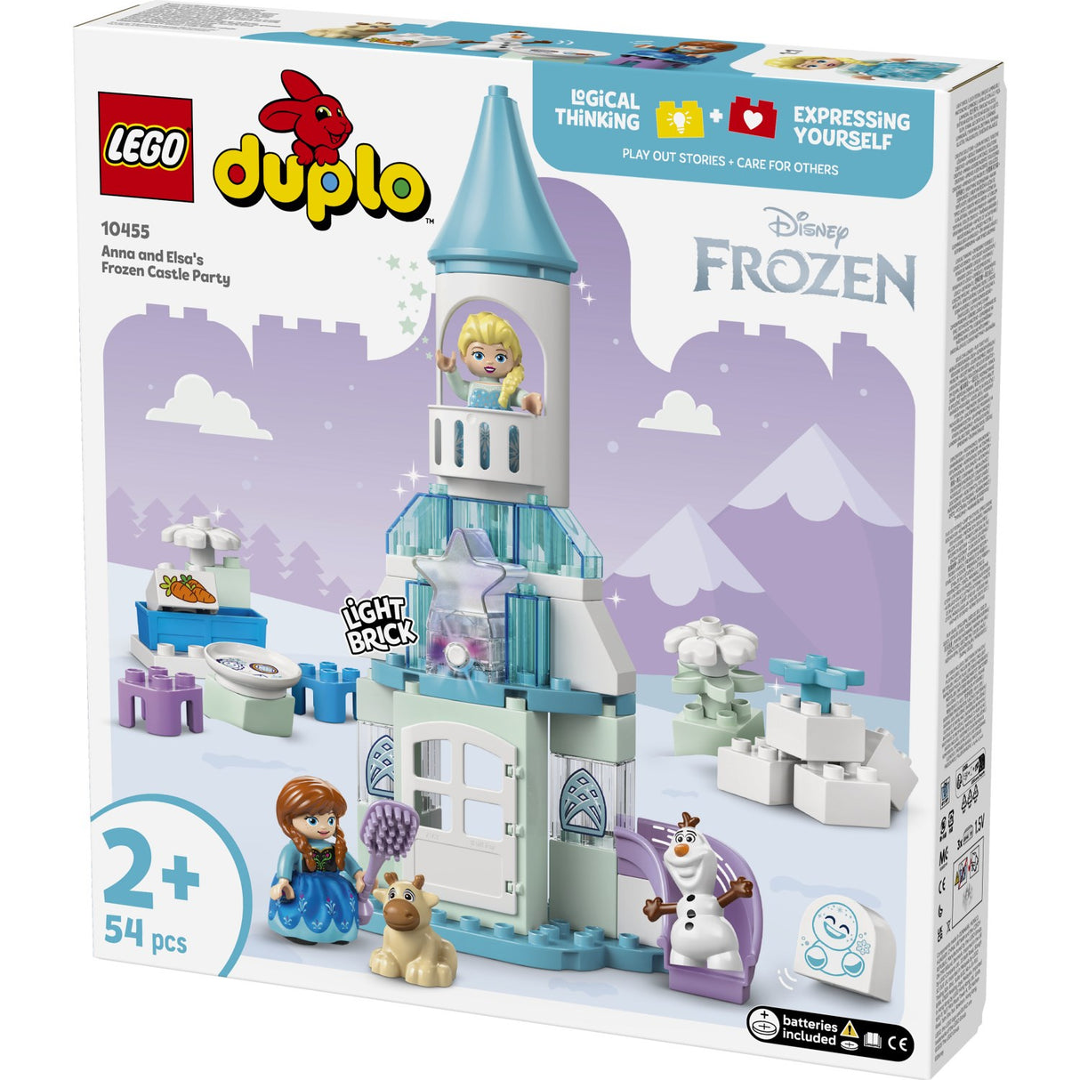 LEGO® DUPLO Disney TM - Anna Og Elsas Fest På Frost-slottet 10455