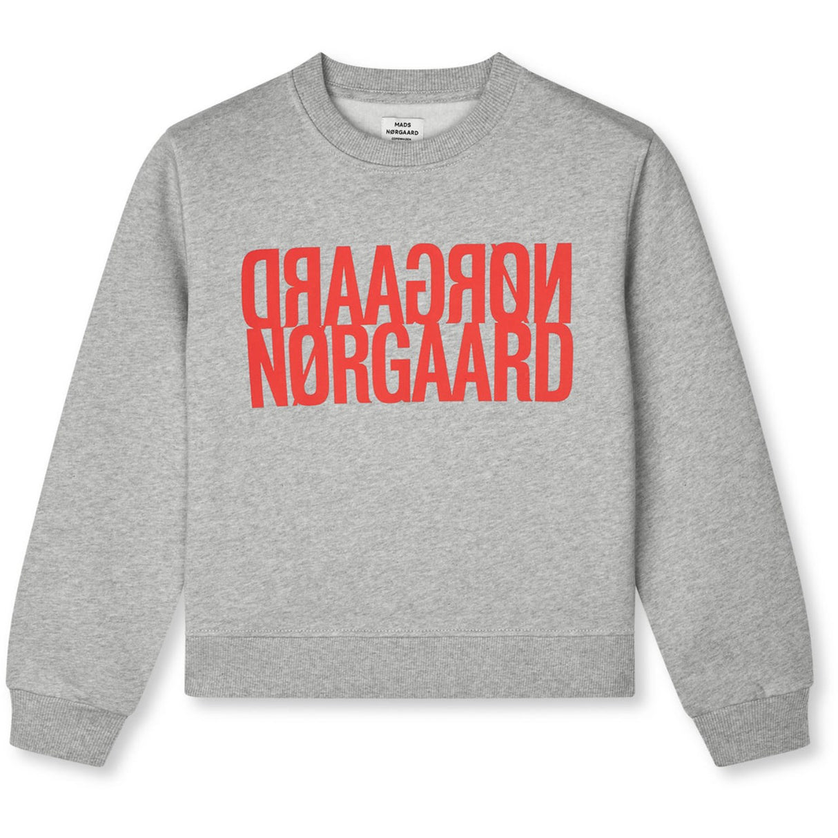 Mads Nørgaard Grey Melange Original Sweat Talinka Collegegenser