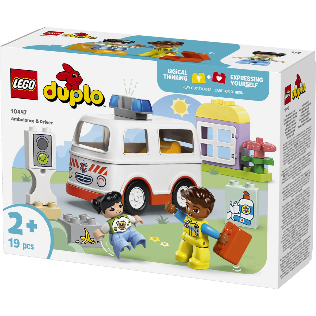 LEGO® DUPLO Town - Ambulance Og Fører 10447