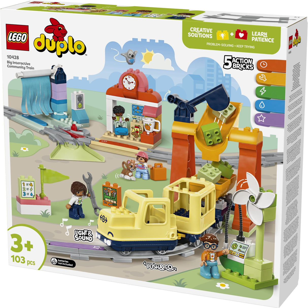 LEGO® DUPLO Town - Stort Interaktivt Lokalbanetog 10428