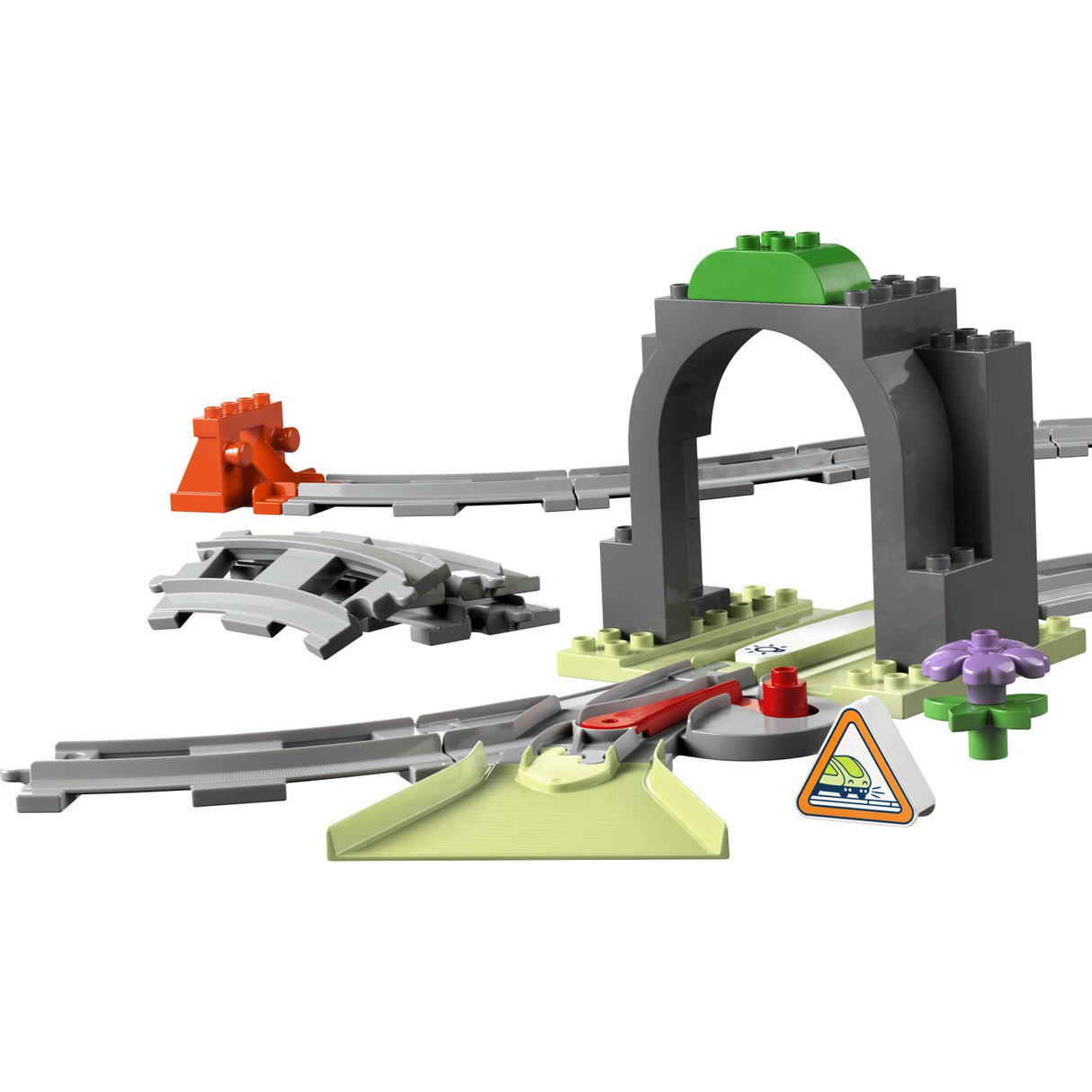 LEGO® DUPLO Town - Togtunnel Og Spor – Udvidelsessæt 10425