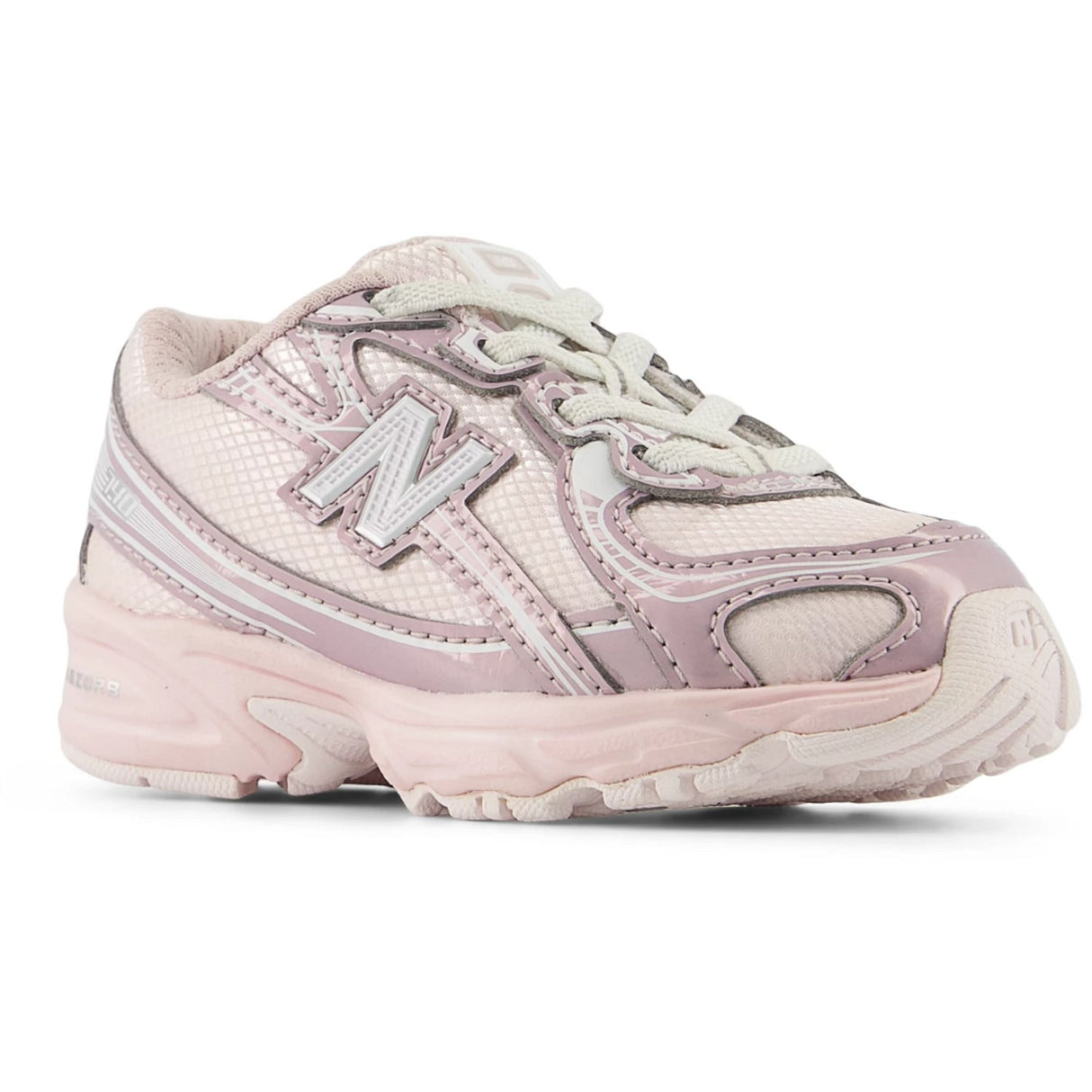 New Balance Pink Salt New Balance 740 Kids Bungee Lace