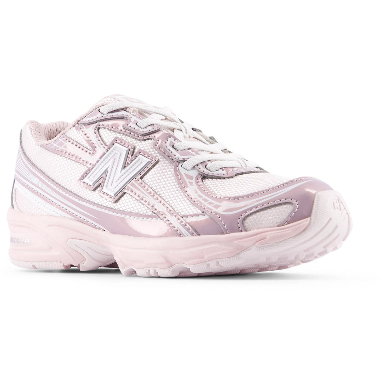 New Balance Pink Salt New Balance 740 Kids Bungee Lace