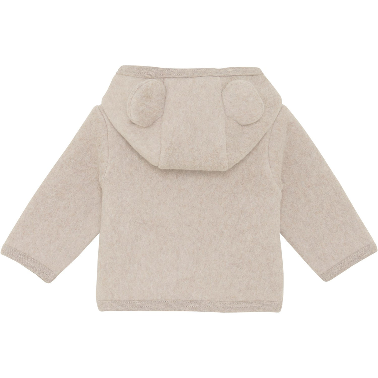 Huttelihut Camel Melange Jakke Ears Bomull Fleece