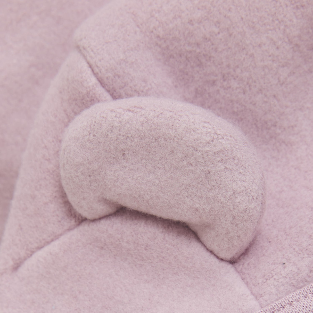 Huttelihut Deauville Mauve Jakke Ears Bomull Fleece