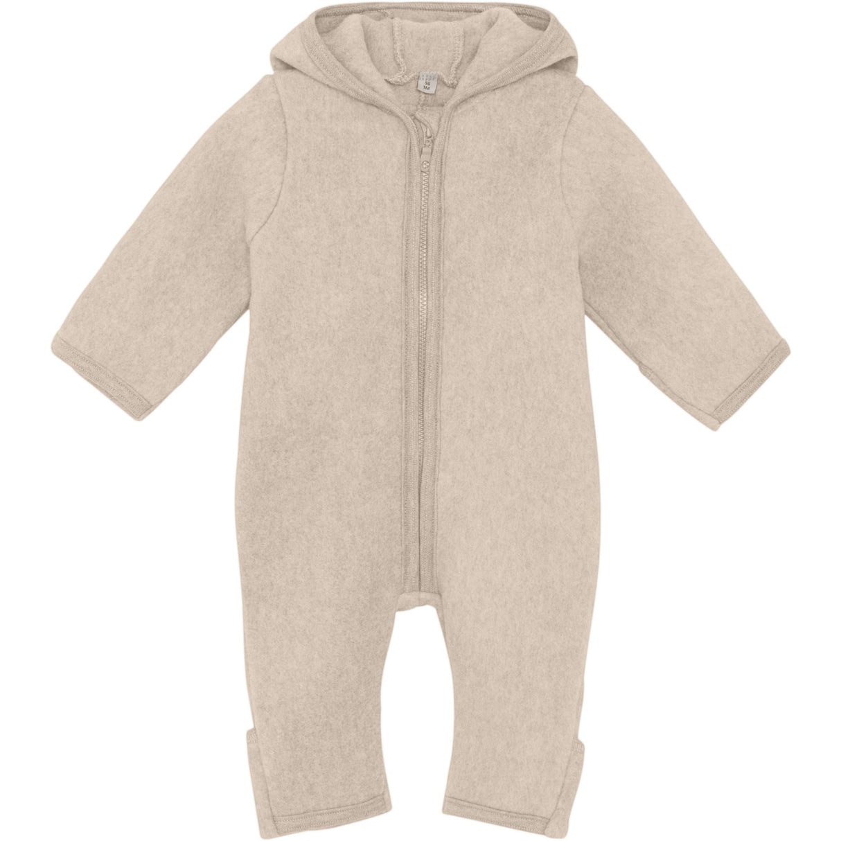 Huttelihut Camel Melange Klapvogn Drakt Ears Cot. Fleece
