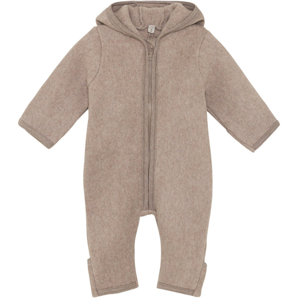 Huttelihut Savannah Melange Klapvogn Drakt Ears Cot. Fleece