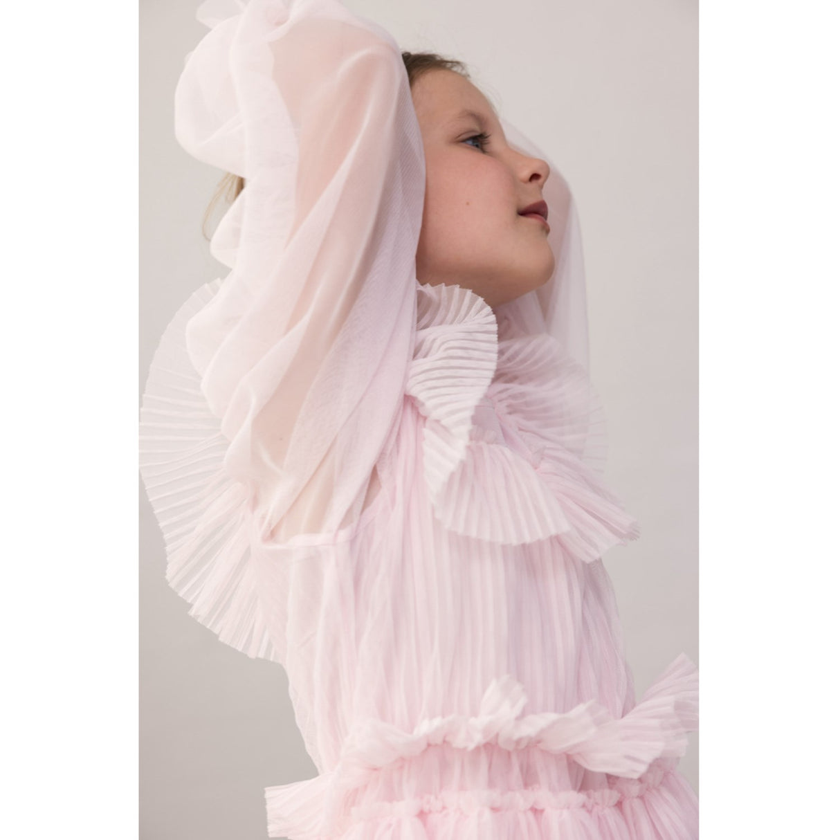 MarMar Tulle Plissé Petal Mix Doria Kjole