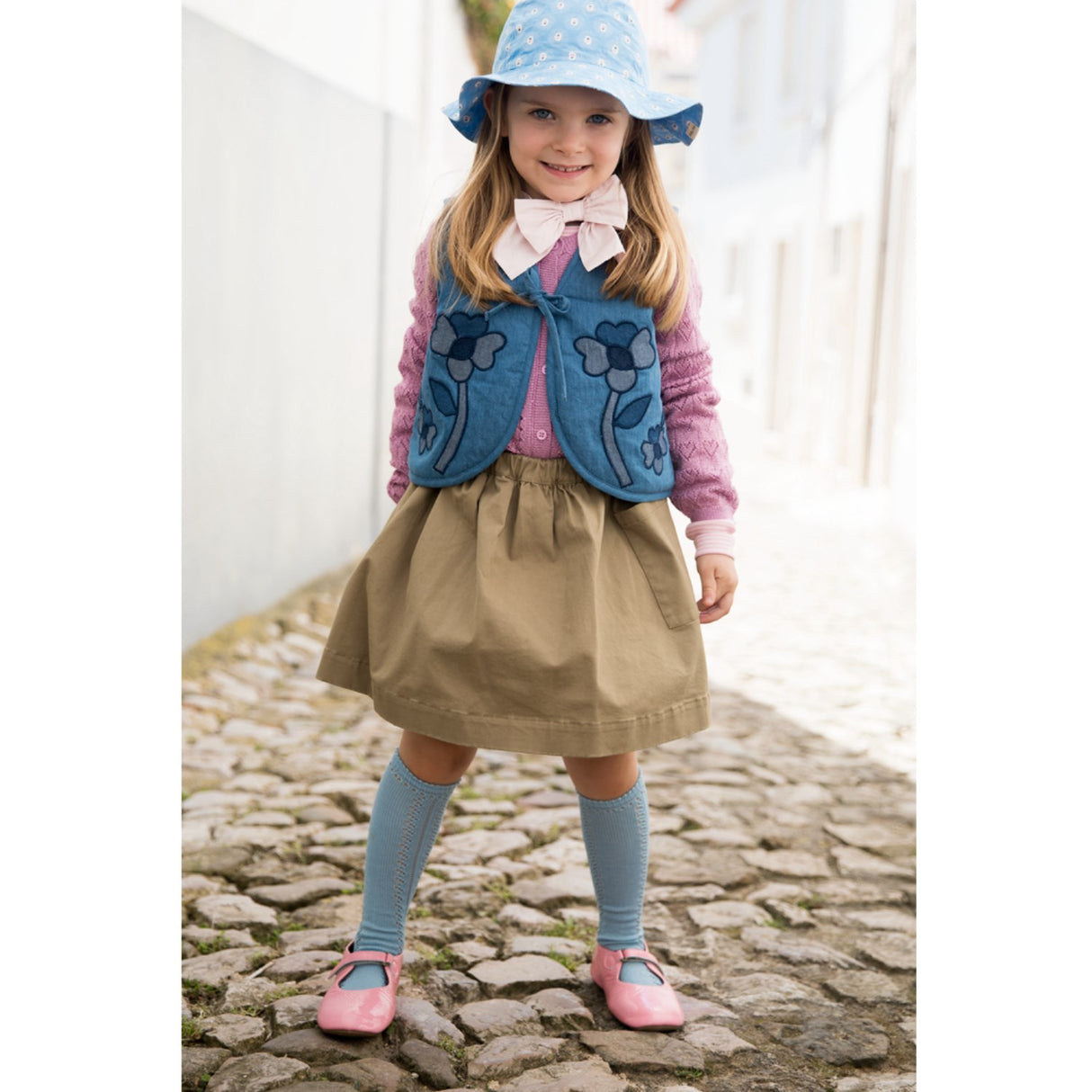 MarMar Chino Twill Palm Leaves Simba Skjørt