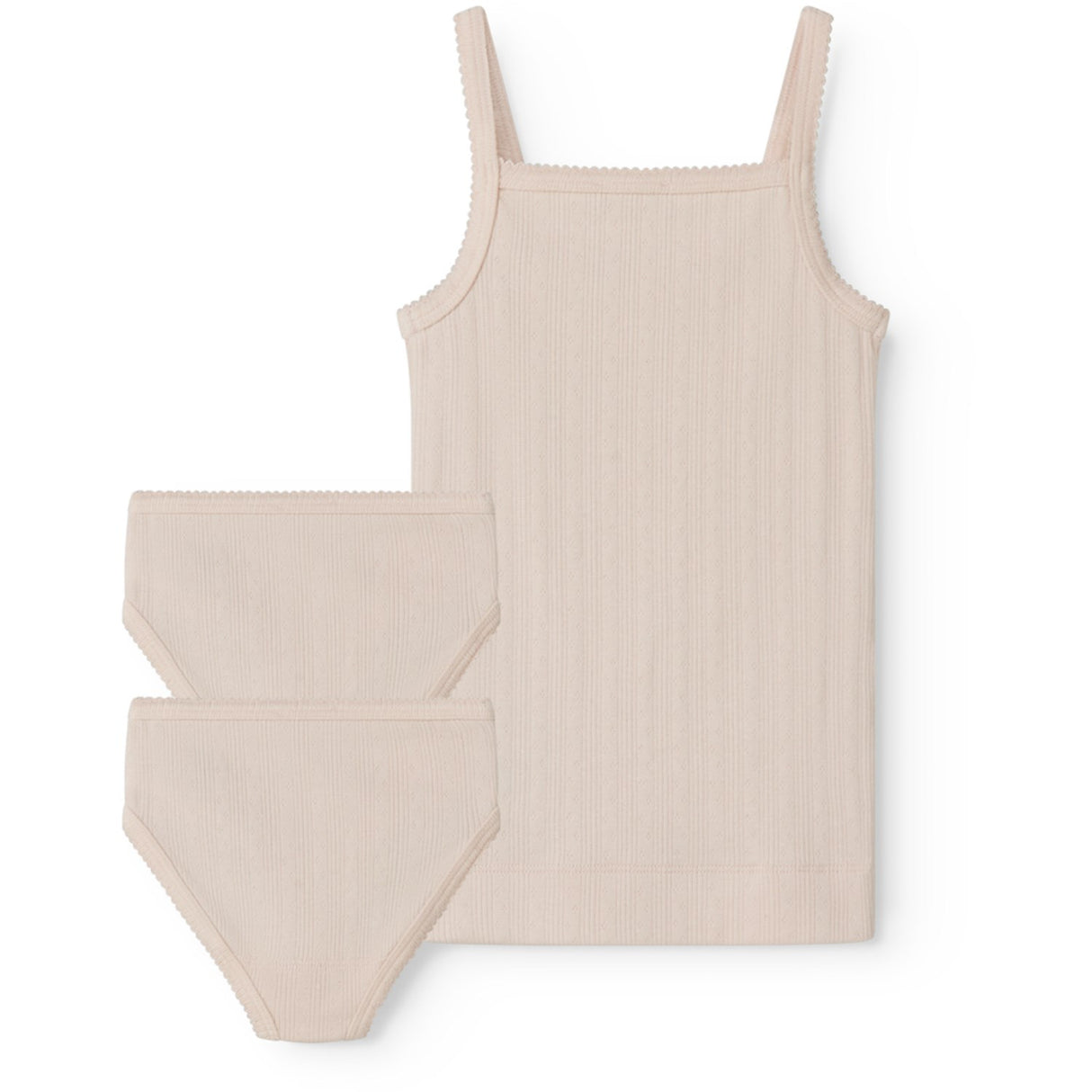 MarMar Modal Pointelle Misty Pink Undertøy Sett