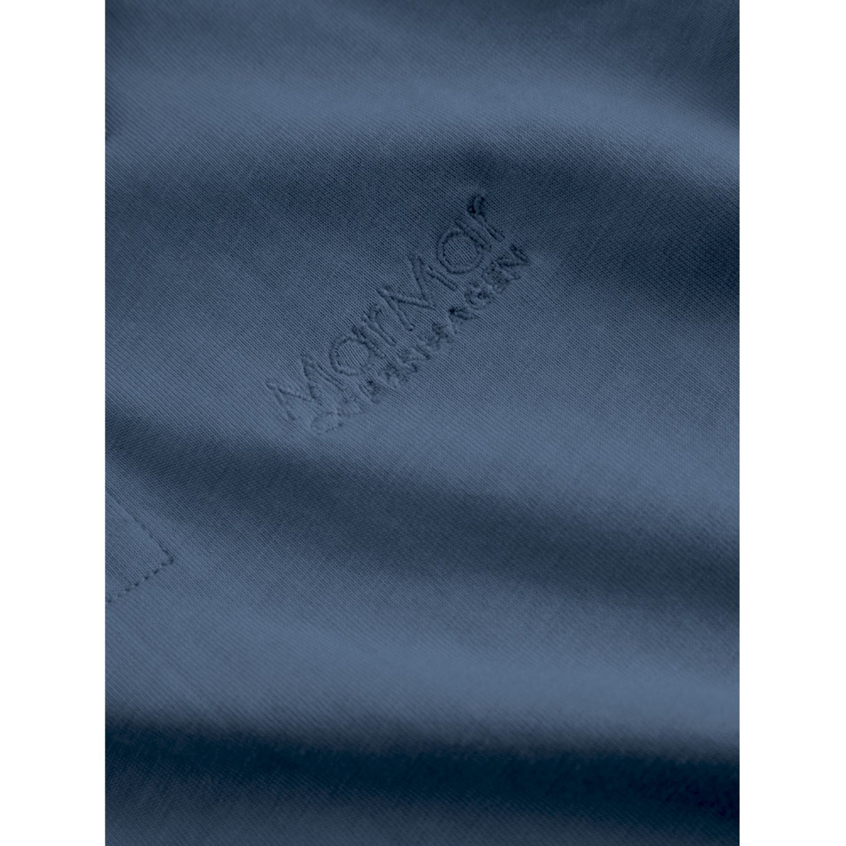 MarMar Cotton Jersey Vintage Blue Tad Polo T-shirt