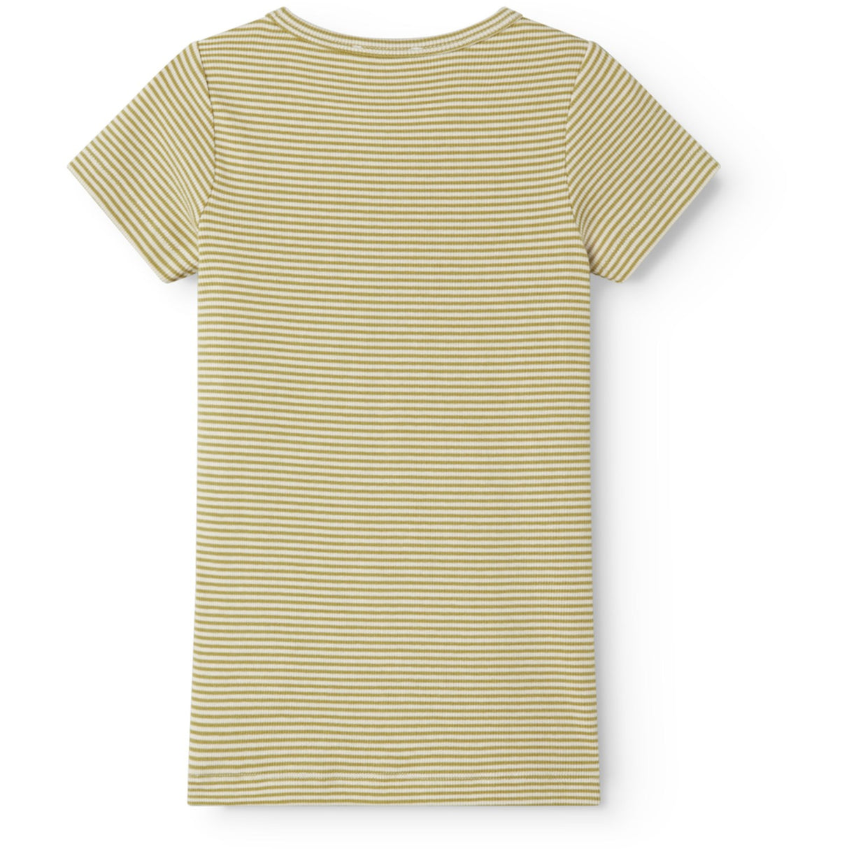 MarMar Modal Fine Rib Olive Stripe Tago T-shirt
