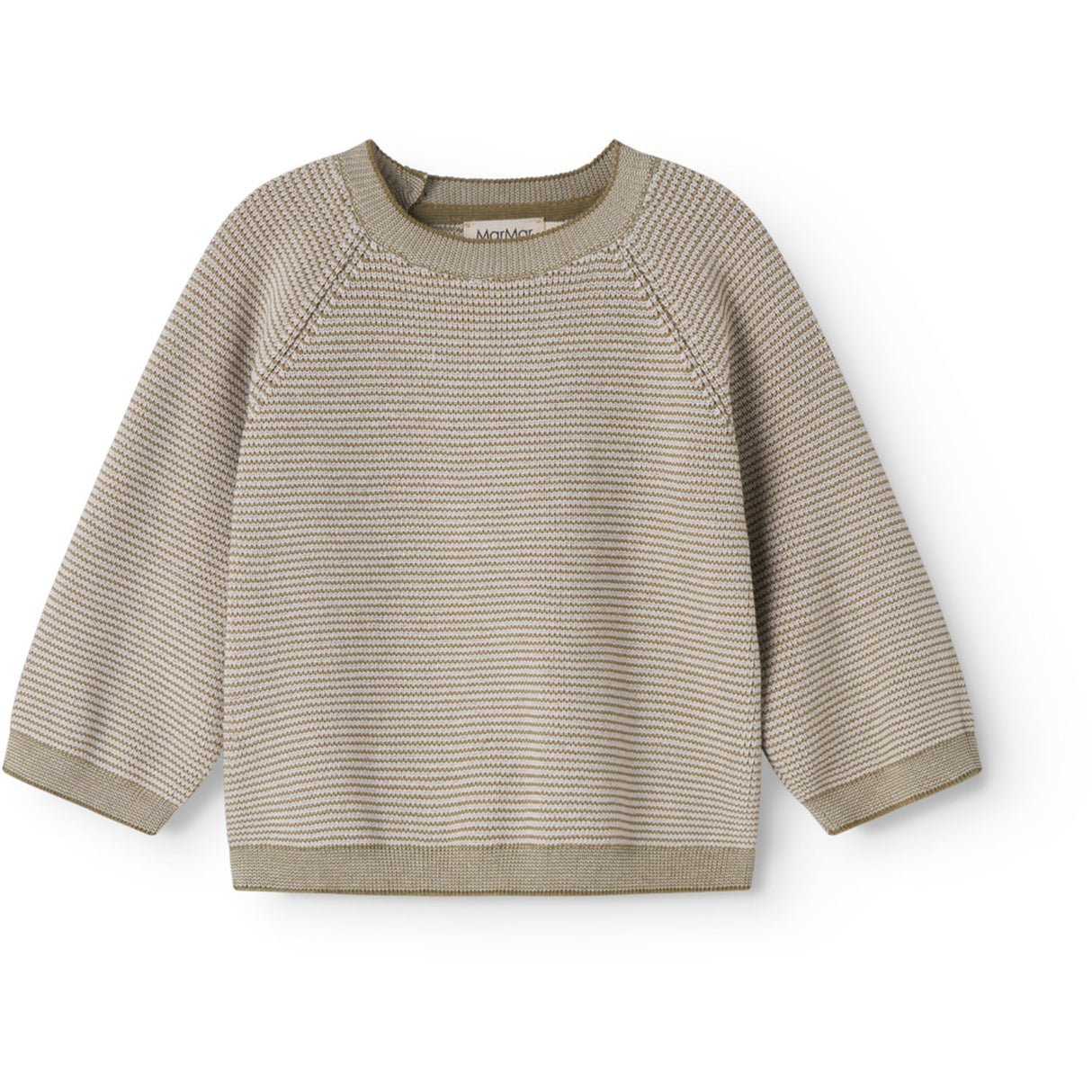 MarMar Cotton Stripe Knit Vanilla Stripe Torin B Knitwear