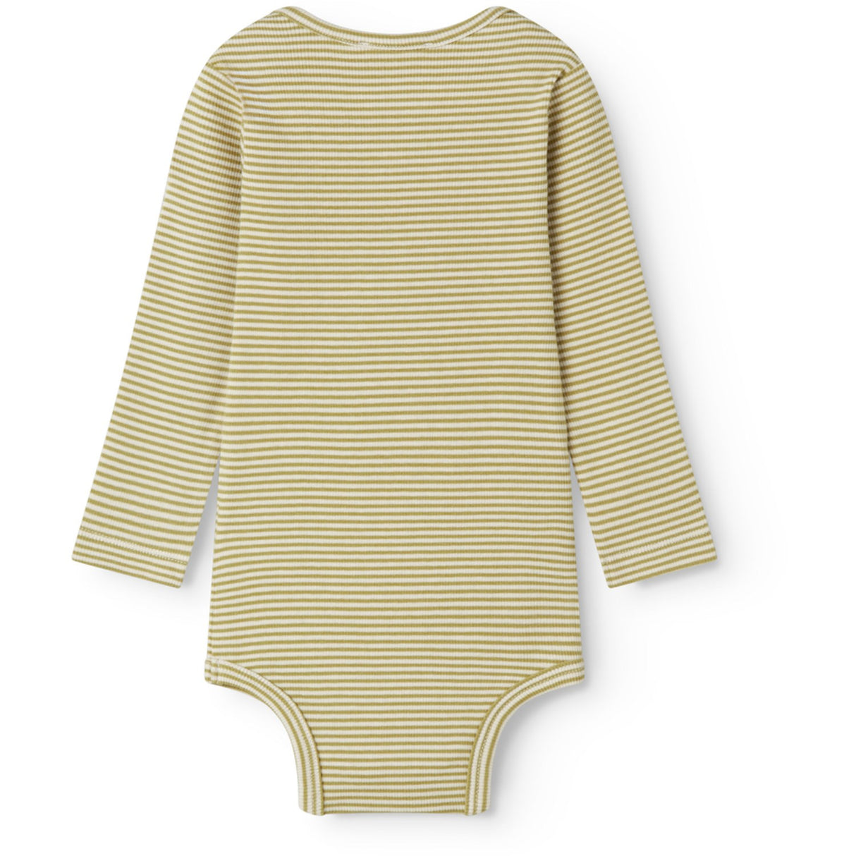 MarMar Modal Fine Rib Olive Stripe Ben Body