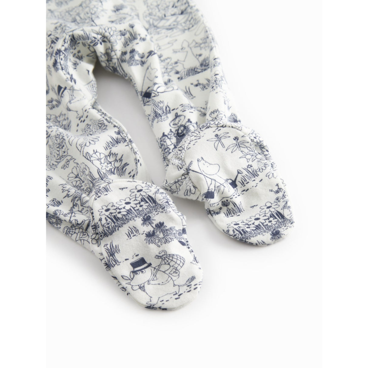 MarMar Newborn Modal Smooth Print Moominvalley Renas Heldrakt