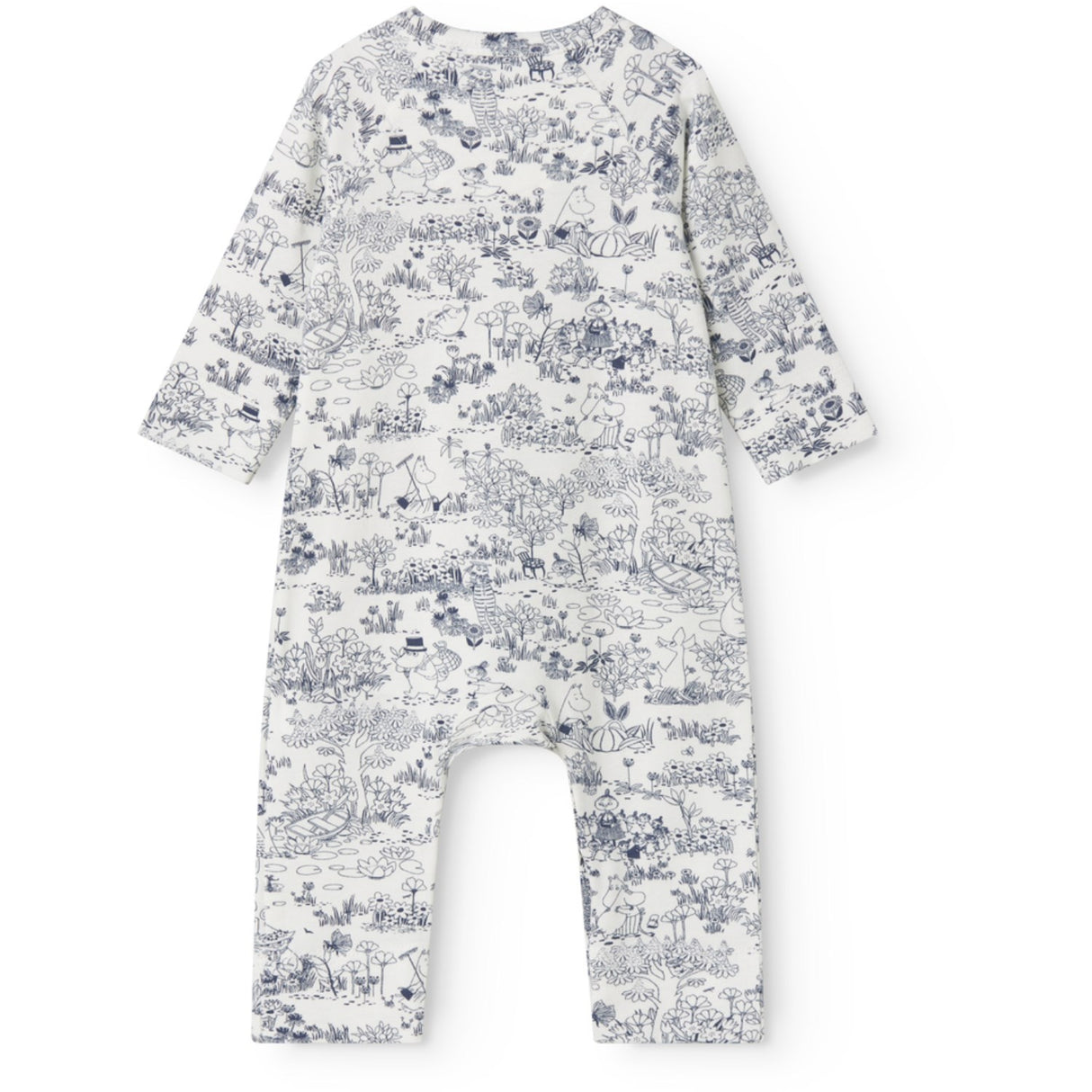 MarMar Newborn Modal Smooth Print Moominvalley Rena Heldrakt