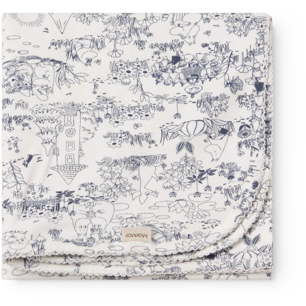 MarMar Newborn Modal Smooth Print Moominvalley Alida Teppe