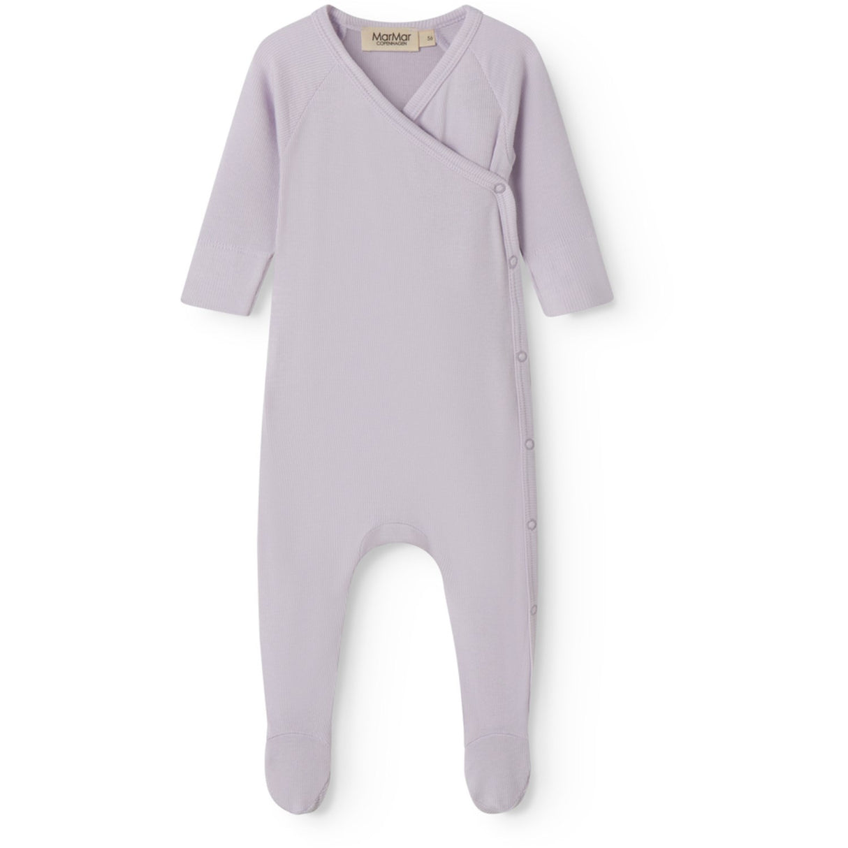 MarMar Newborn Micro Modal Sweet Violet Rubello Heldrakt